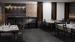 Ламинат Falquon Blue Line Max Q1013 Cemento Anthrazit