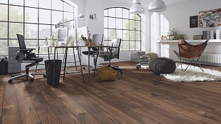 Ламинат Kronotex Amazone D4766 Дуб тёмный петерсон